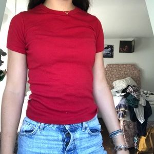 Red Ripper Vintage Brandy Melville Top